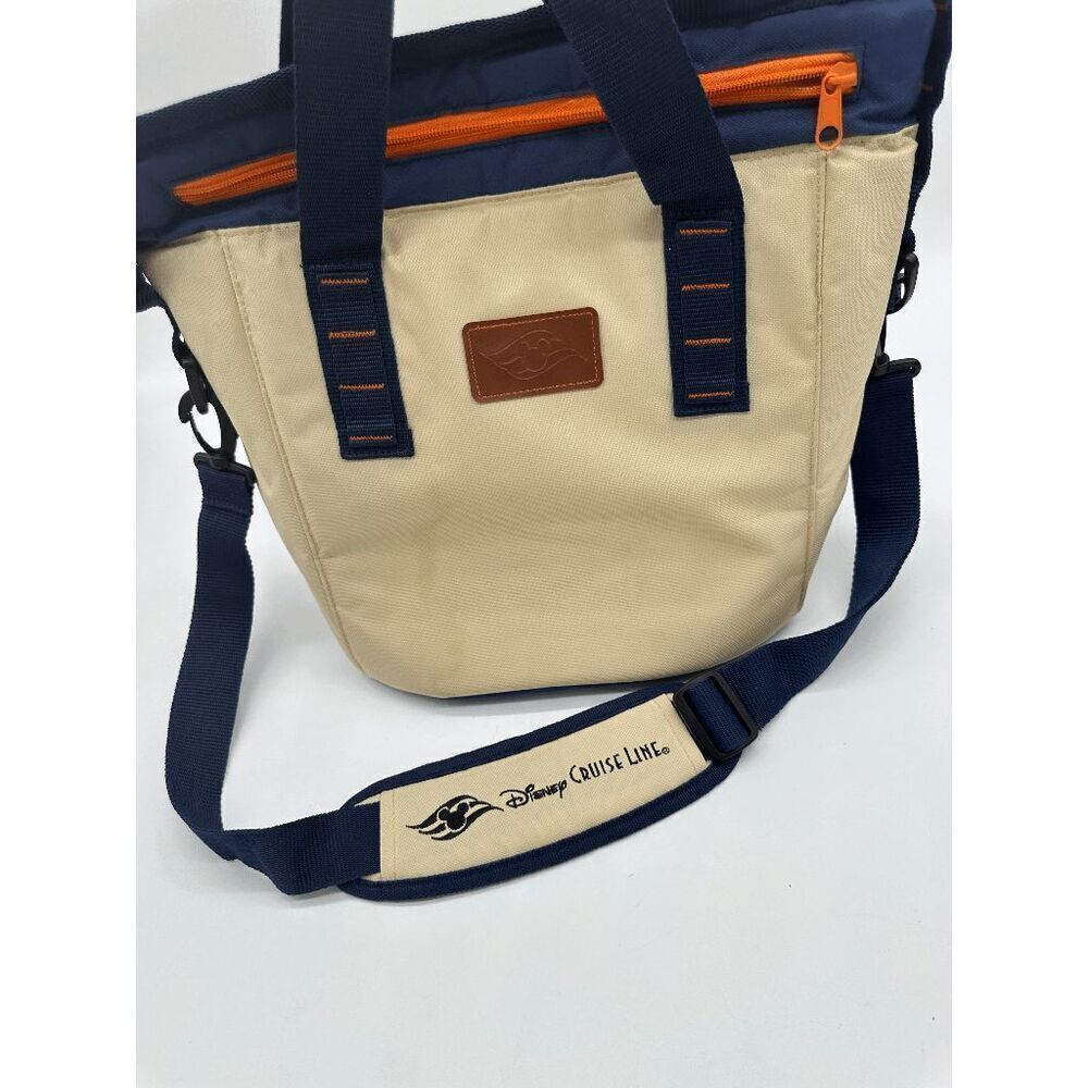 Disney Cruise Line Insulated Tote Bag w/ Adjustable Strap Zipper & Shoulder Pad